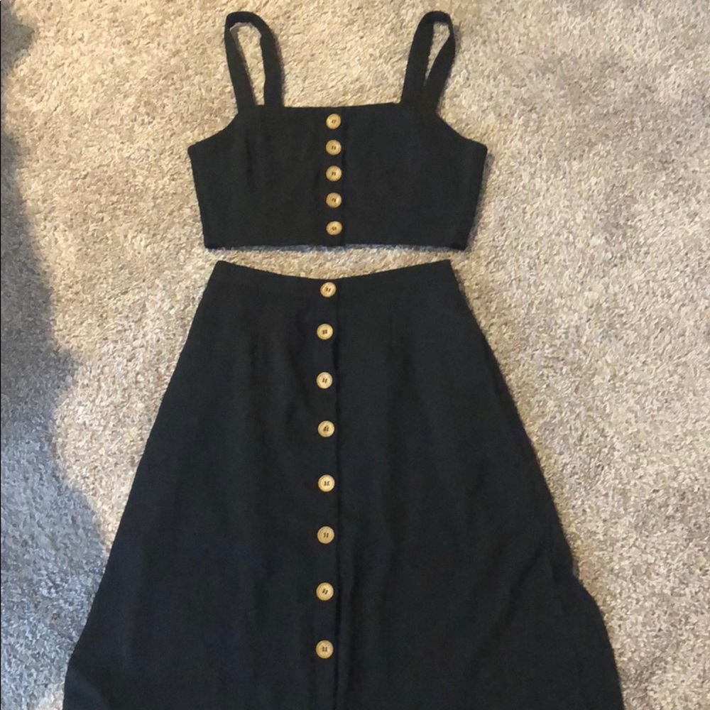 Lulu’s Two piece midi dress